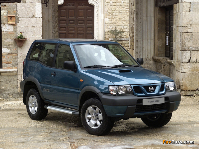 Nissan Terrano II 3-door (R20) 1999–2006 images (640 x 480)