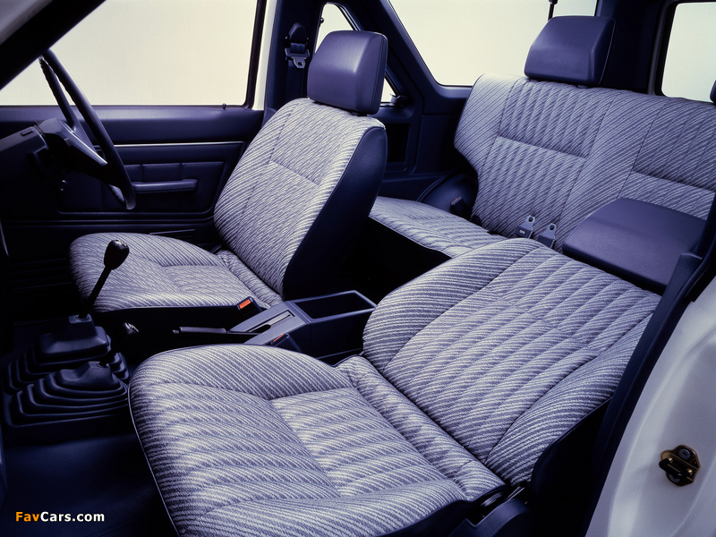 Nissan Terrano 2-door A1M (VBYD21) 1987–89 photos (800 x 600)