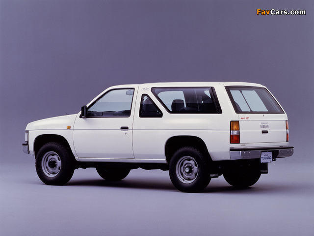 Nissan Terrano 2-door A1M (VBYD21) 1987–89 photos (640 x 480)