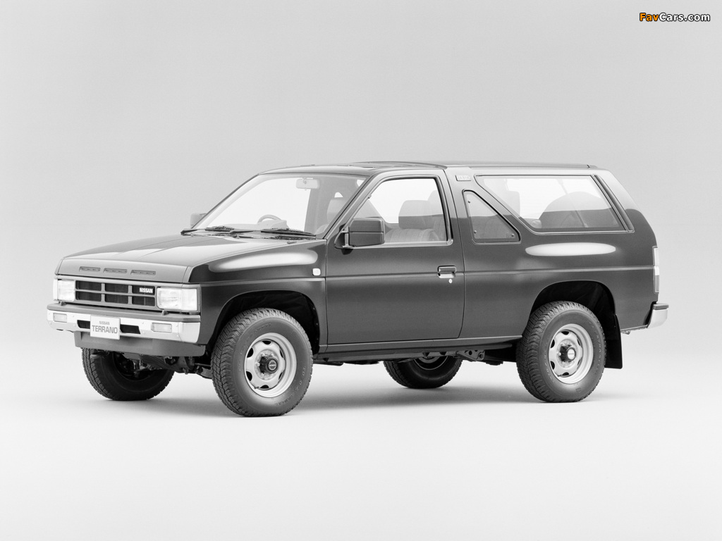 Nissan Terrano 2-door A1M (VBYD21) 1987–89 pictures (1024 x 768)