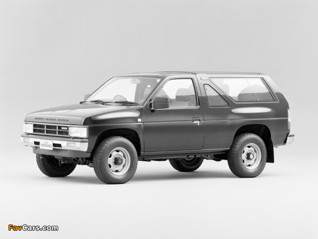 Nissan Terrano 2-door A1M (VBYD21) 1987–89 pictures (640 x 480)