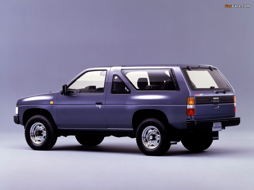 Nissan Terrano 2-door R3M (WBYD21) 1987–89 pictures (1024 x 768)