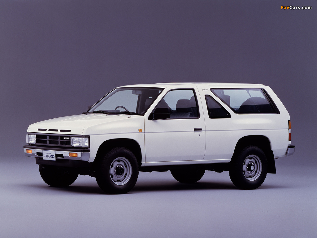 Nissan Terrano 2-door A1M (VBYD21) 1987–89 wallpapers (1024 x 768)