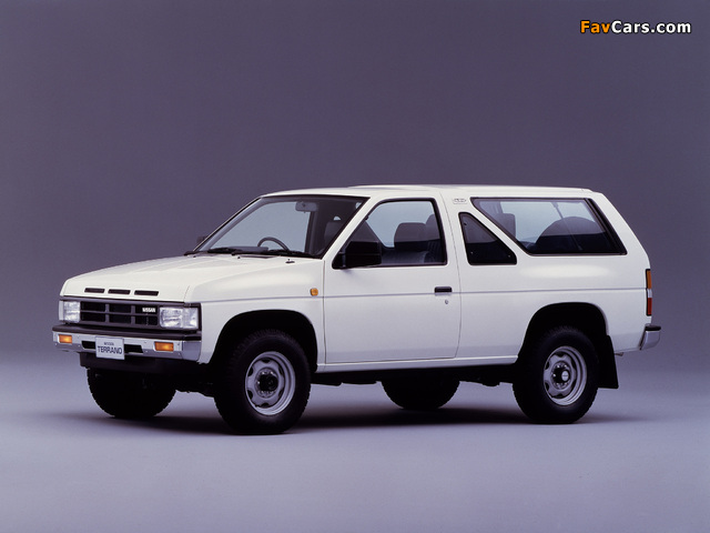 Nissan Terrano 2-door A1M (VBYD21) 1987–89 wallpapers (640 x 480)