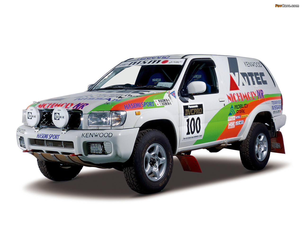Nissan Terrano Rally Car (R50) 1999–2002 pictures (1280 x 960)