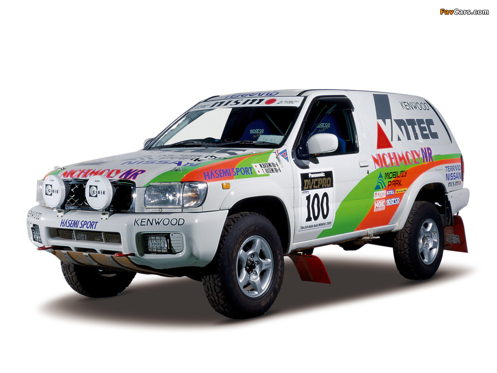 Nissan Terrano Rally Car (R50) 1999–2002 pictures (1024 x 768)