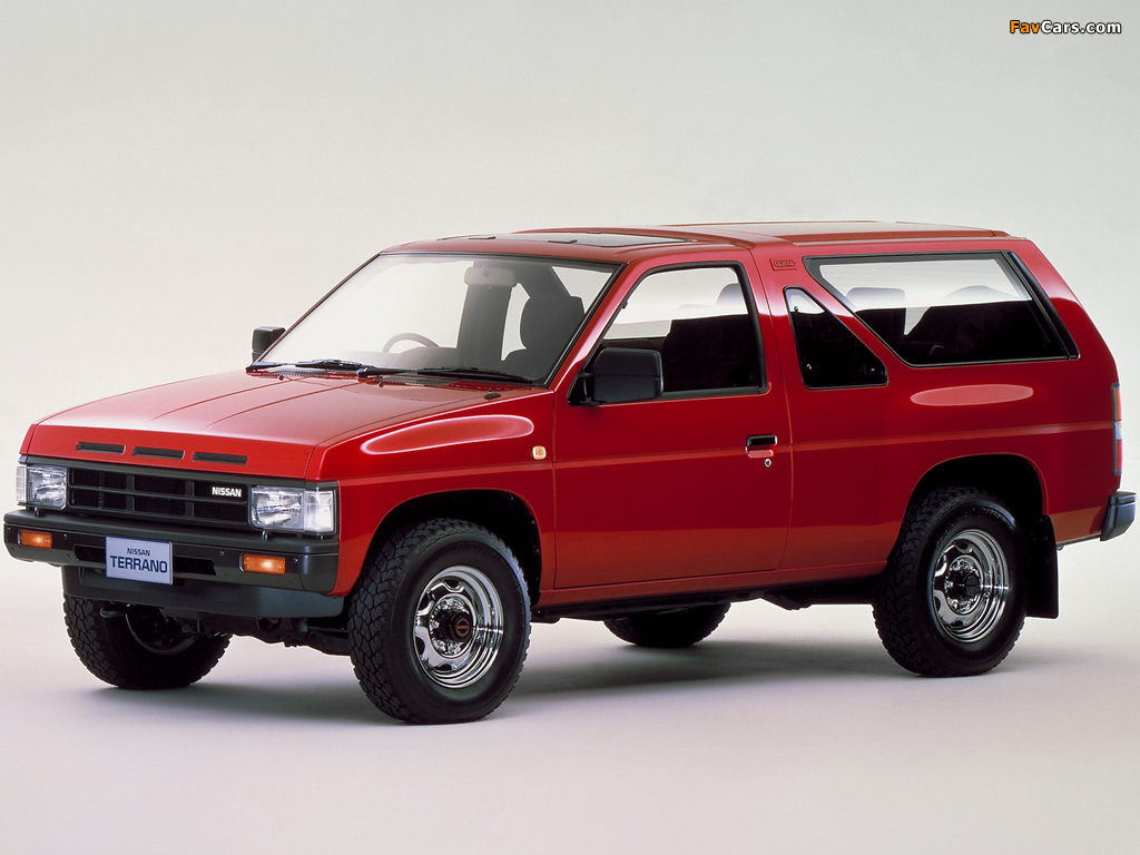 Nissan Terrano 2-door R3M (WBYD21) 1987–89 wallpapers (1024 x 768)