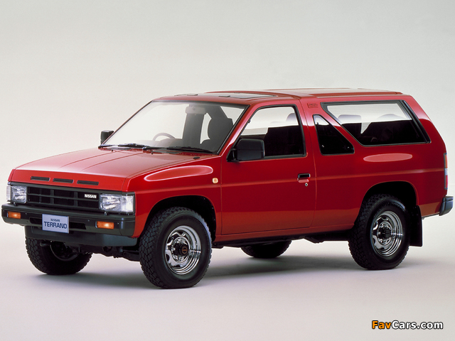 Nissan Terrano 2-door R3M (WBYD21) 1987–89 wallpapers (640 x 480)