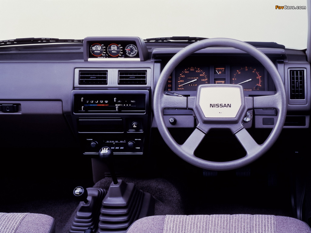 Nissan Terrano 2-door A2M (WBYD21) 1987–89 wallpapers (1024 x 768)