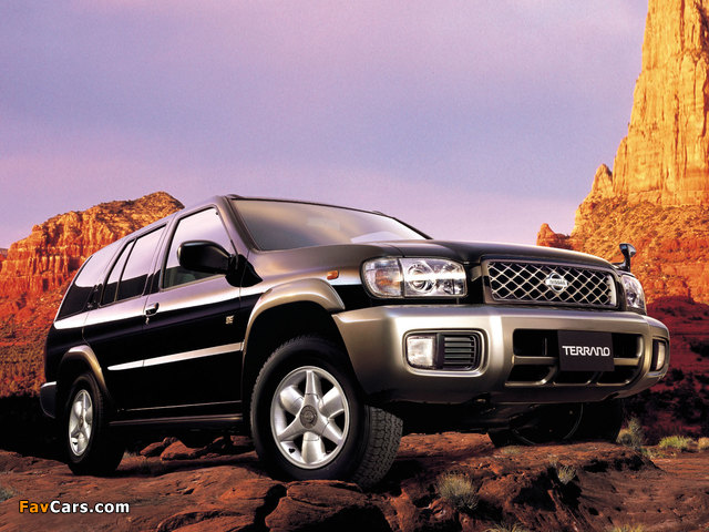 Nissan Terrano 4x4 R3m-SE Limited (LR50/TR50) 2001–02 wallpapers (640 x 480)