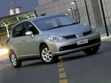 Nissan Tiida Hatchback ZA-spec (C11) 2004–08 pictures