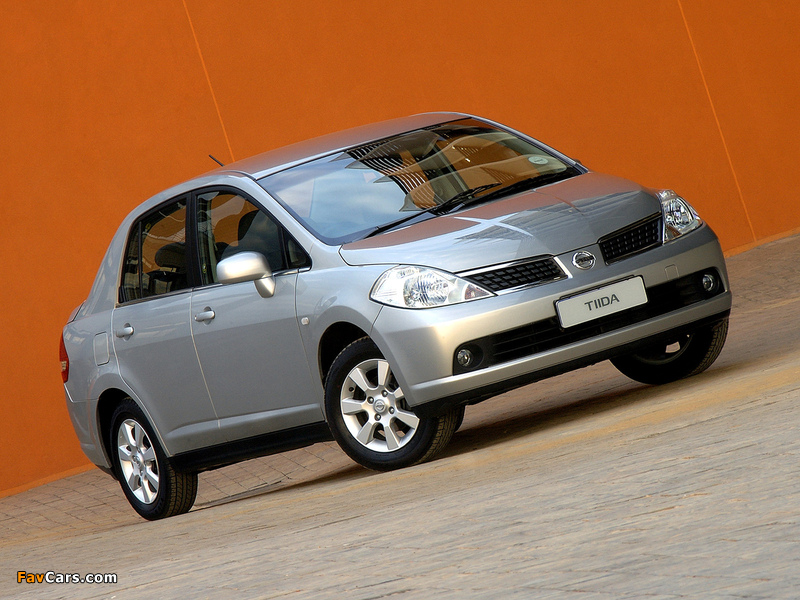 Nissan Tiida Sedan ZA-spec (SC11) 2005–08 images (800 x 600)