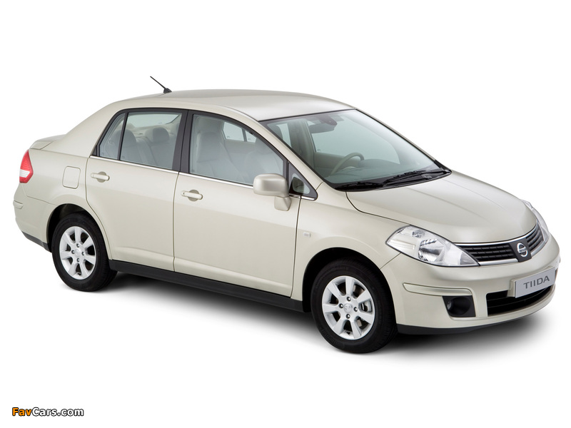 Nissan Tiida Sedan (SC11) 2007–10 pictures (800 x 600)