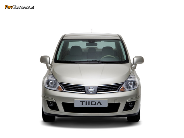 Nissan Tiida Sedan (SC11) 2007–10 wallpapers (640 x 480)