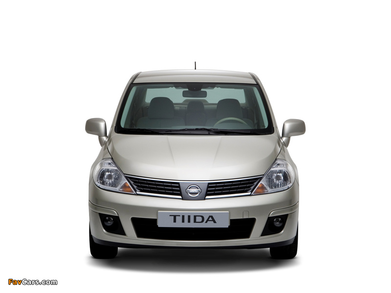 Nissan Tiida Sedan (SC11) 2007–10 wallpapers (800 x 600)