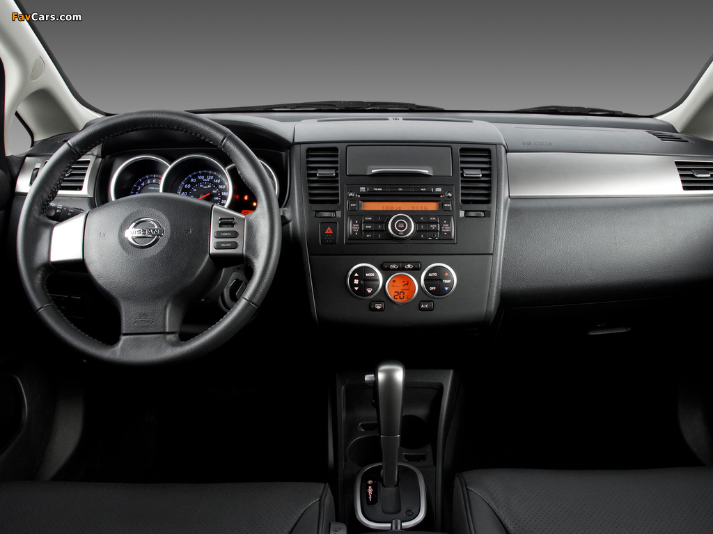 Nissan Tiida Hatchback BR-spec (C11) 2008–10 wallpapers (1024 x 768)