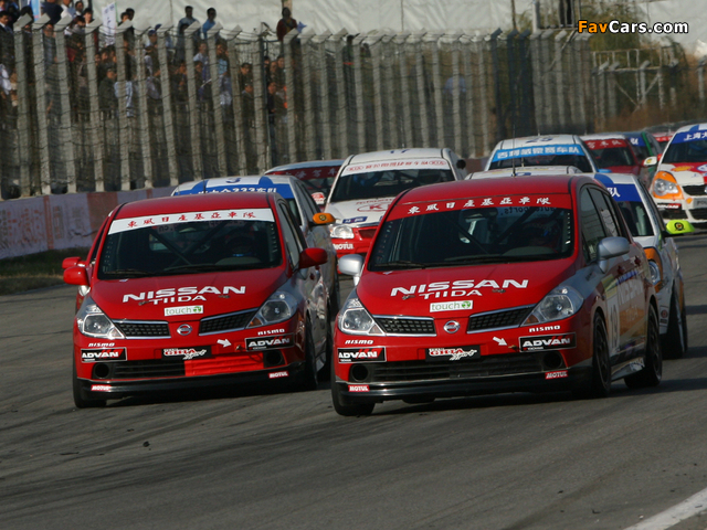 Photos of Nissan Tiida China Circuit Championship Race Car (C11) 2006 (640 x 480)