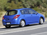 Photos of Nissan Tiida Hatchback AU-spec (C11) 2010