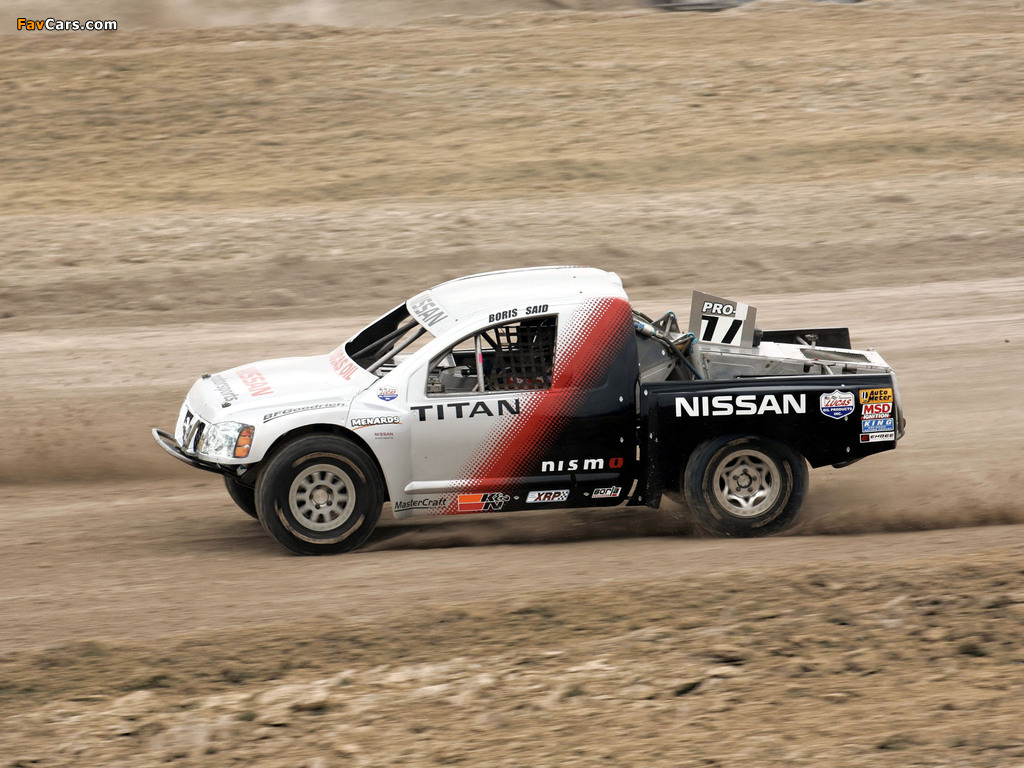 Images of Nissan Titan PRO 4x4 Race Truck 2007 (1024 x 768)