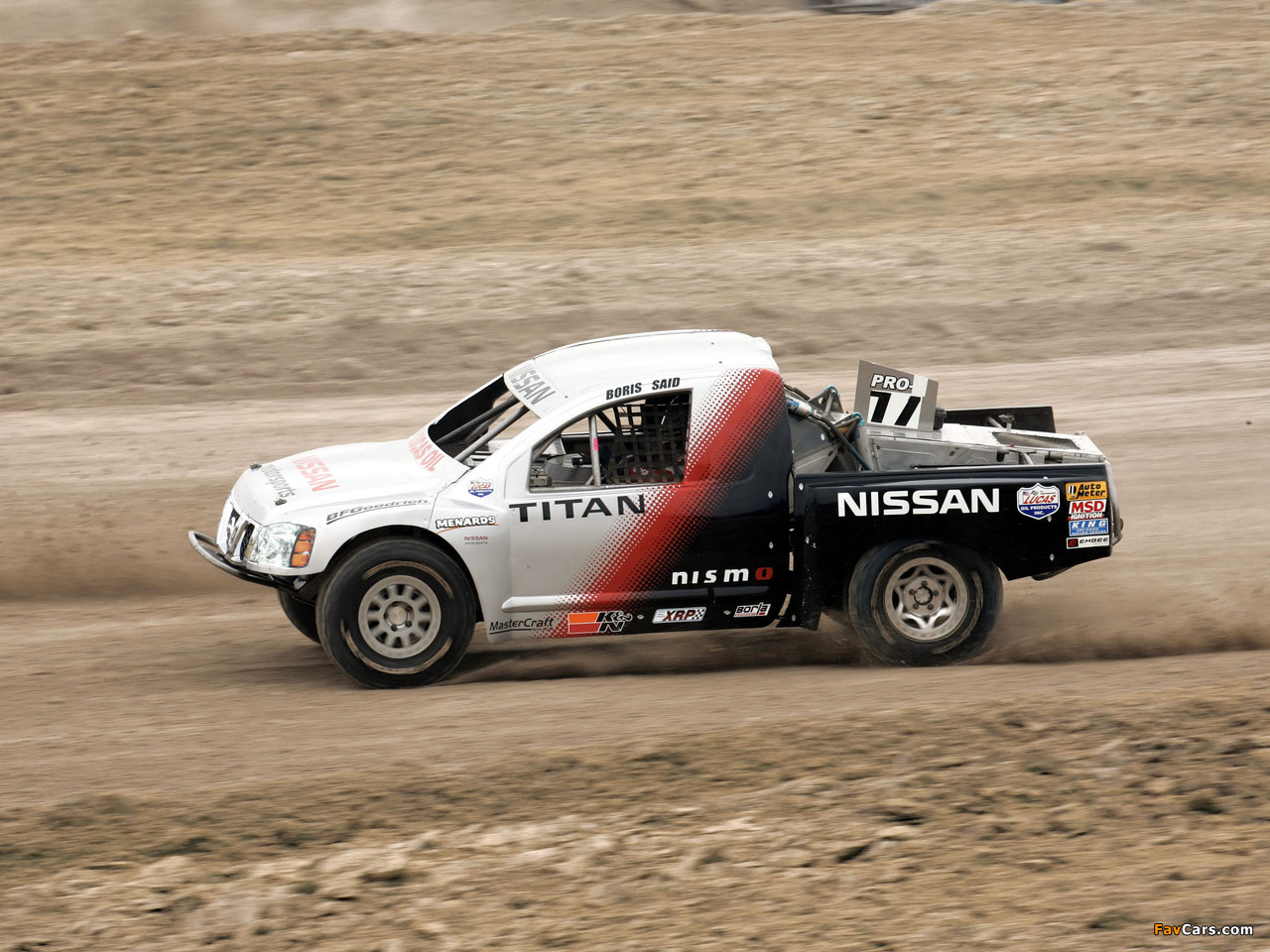 Images of Nissan Titan PRO 4x4 Race Truck 2007 (1280 x 960)