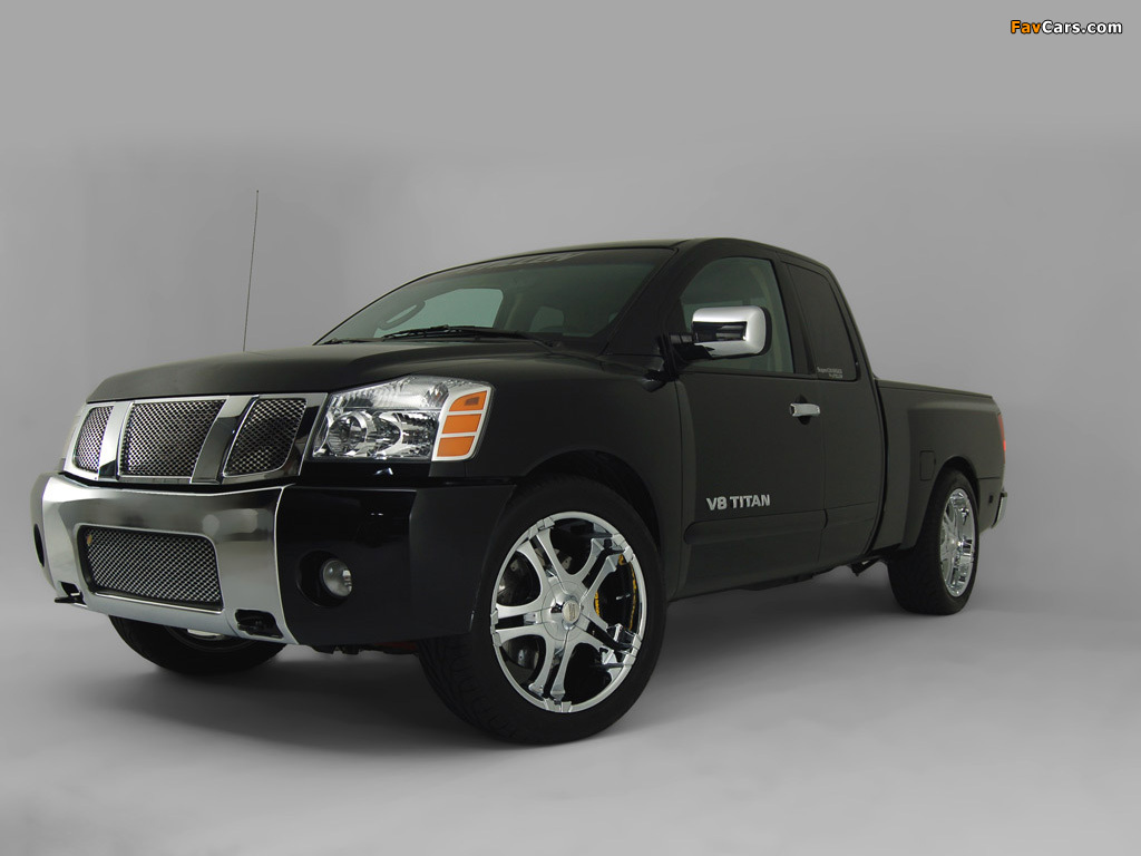 Stillen Nissan Titan King Cab 2004–07 wallpapers (1024 x 768)