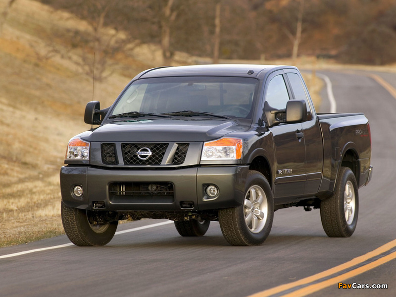 Nissan Titan King Cab 2007 wallpapers (800 x 600)