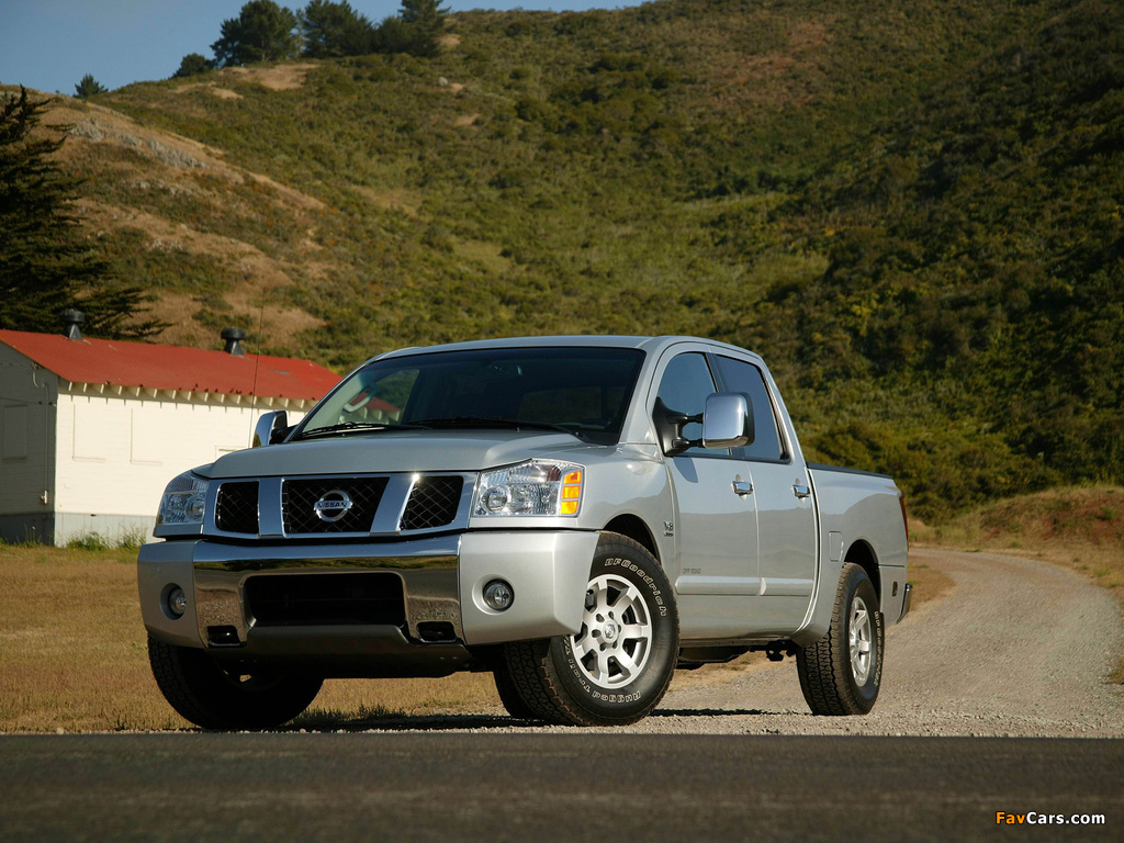 Pictures of Nissan Titan Crew Cab 2004–07 (1024 x 768)