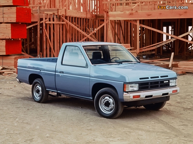 Nissan Truck 4x2 Standard Cab (D21) 1986–89 wallpapers (640 x 480)