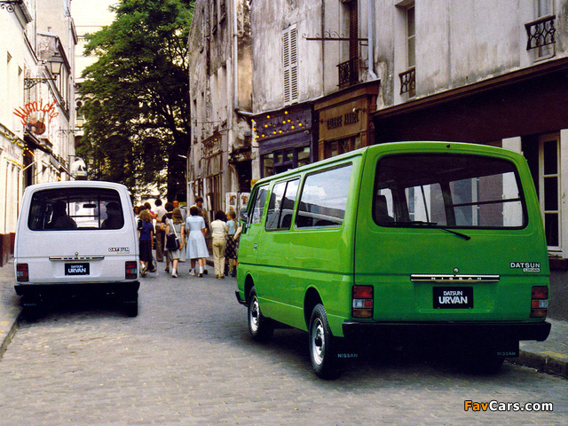 Images of Datsun Urvan (E23) 1980–86 (640 x 480)
