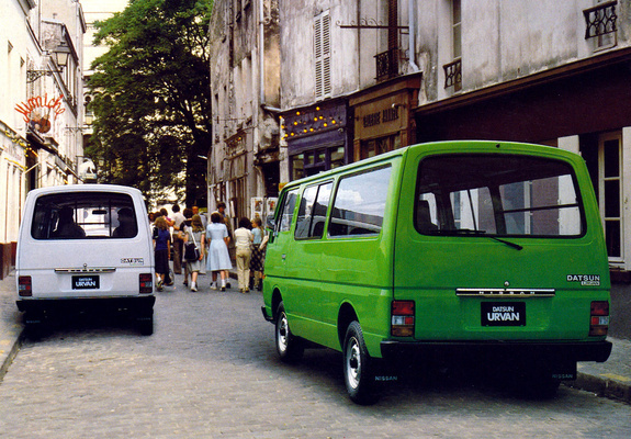 Images of Datsun Urvan (E23) 1980–86