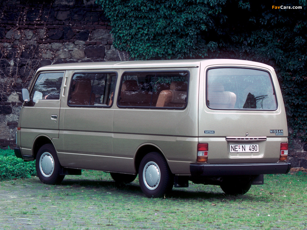 Datsun Urvan (E23) 1980–86 images (1024 x 768)