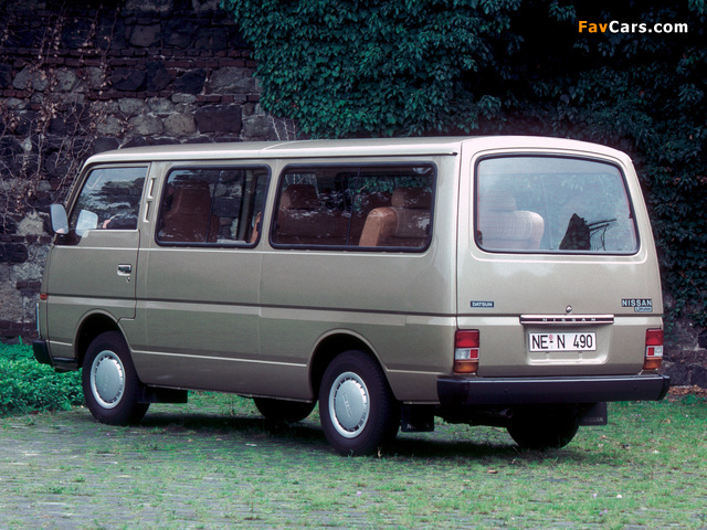 Datsun Urvan (E23) 1980–86 images (640 x 480)