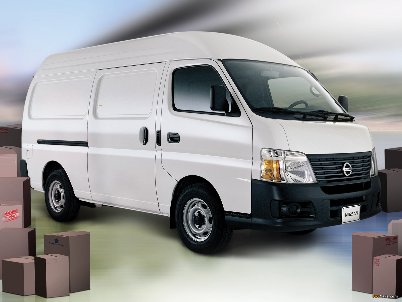 Nissan Urvan High Roof Van (E25) 2007 images (1600 x 1200)