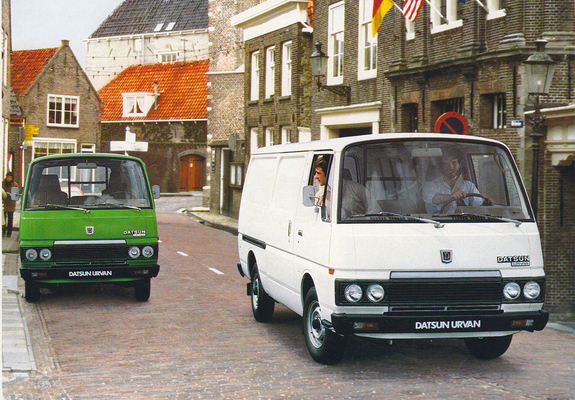 Photos of Datsun Urvan (E23) 1980–86