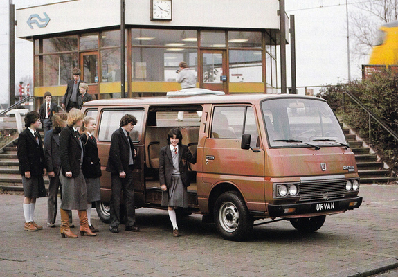Pictures of Datsun Urvan (E23) 1980–86