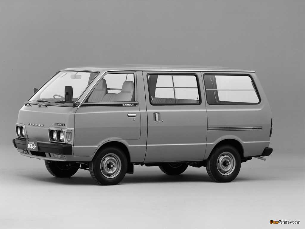 Images of Nissan Datsun Vanette Van (C120) 1980–85 (1024 x 768)