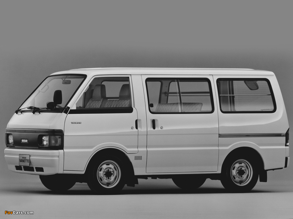 Images of Nissan Vanette Van (S20) 1994–96 (1024 x 768)