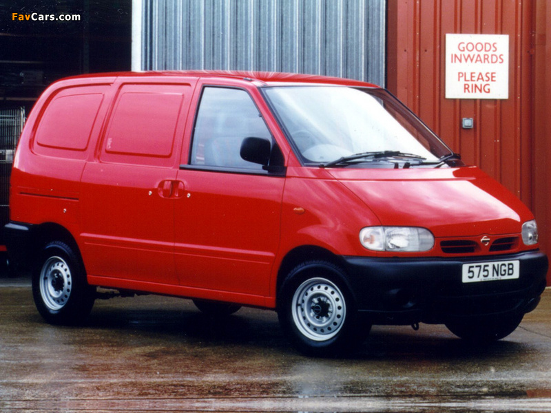 Images of Nissan Vanette E UK-spec (C23) 1995–2001 (800 x 600)
