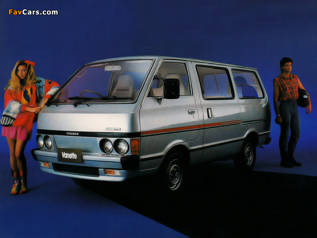 Nissan Datsun Vanette Van (C120) 1980–85 photos (640 x 480)