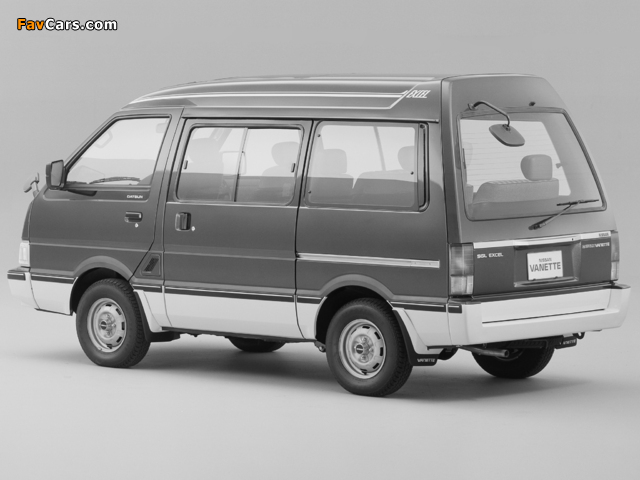 Nissan Vanette (C22) 1985–94 images (640 x 480)