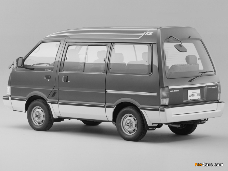 Nissan Vanette (C22) 1985–94 images (800 x 600)