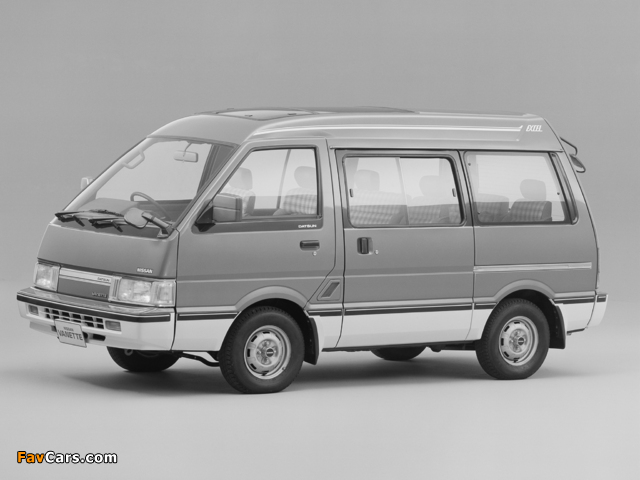 Nissan Vanette (C22) 1985–94 wallpapers (640 x 480)
