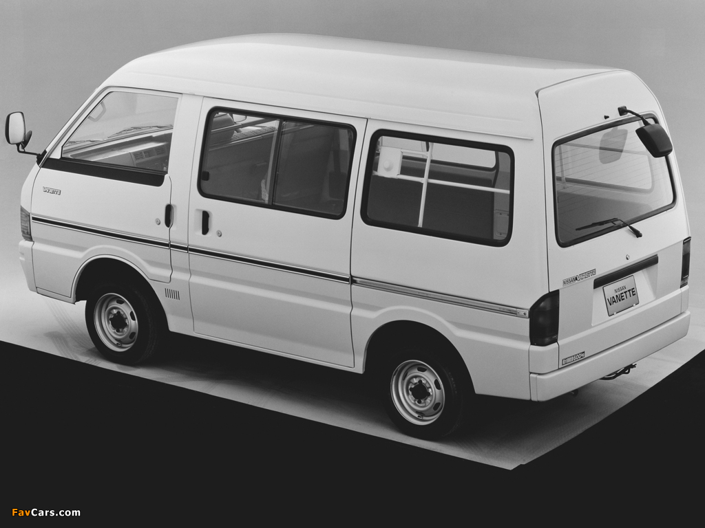 Nissan Vanette Van (S20) 1994–96 images (1024 x 768)