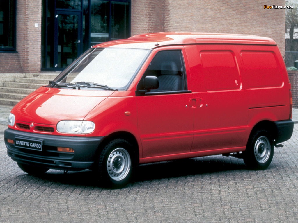 Nissan Vanette Cargo (C23) 1995–2001 images (1024 x 768)