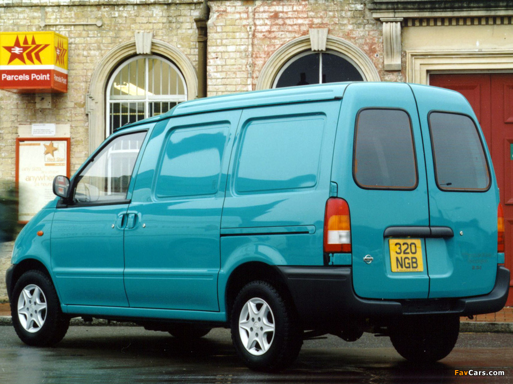 Nissan Vanette Cargo UK-spec (C23) 1995–2001 images (1024 x 768)