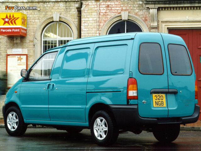 Nissan Vanette Cargo UK-spec (C23) 1995–2001 images (640 x 480)