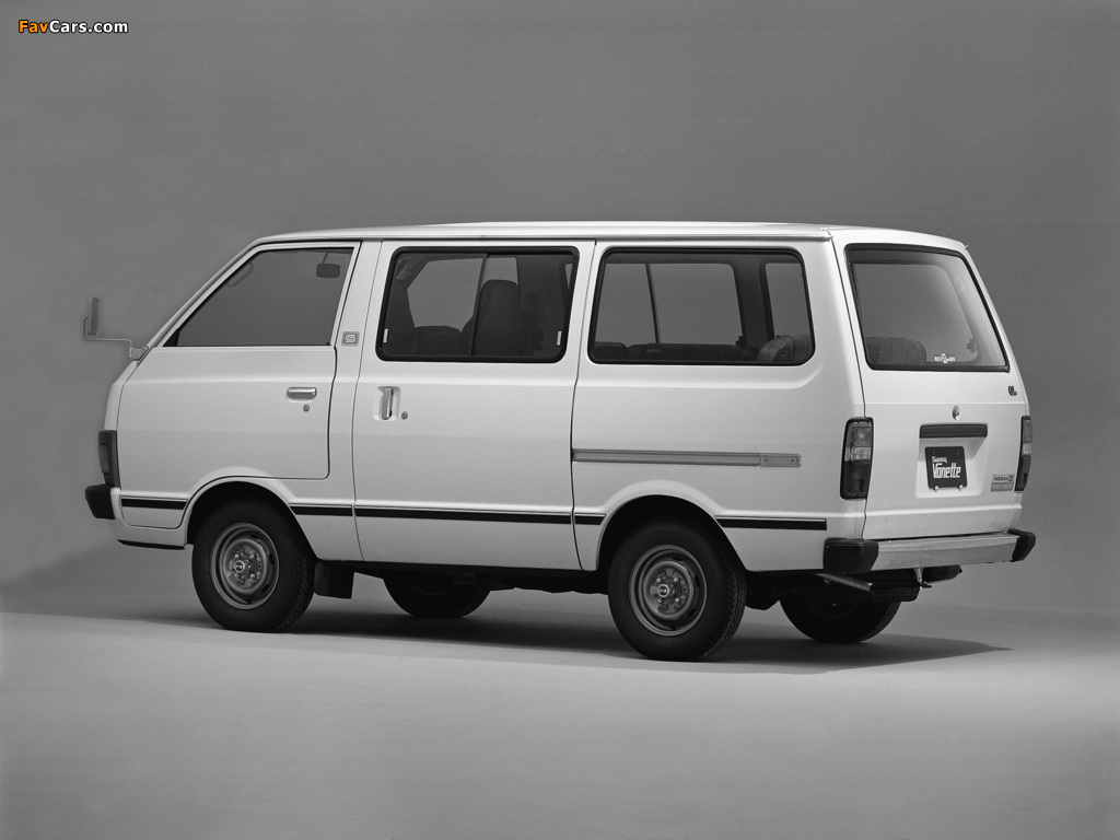 Photos of Nissan Sunny Vanette Coach (C120) 1978–85 (1024 x 768)