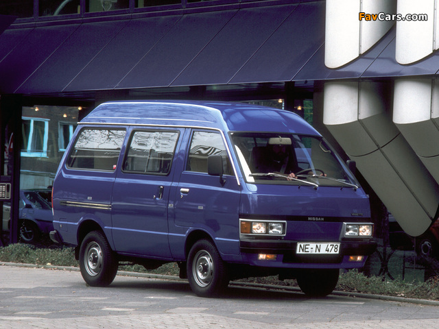 Photos of Nissan Vanette Van High-Roof (C120) 1980–85 (640 x 480)