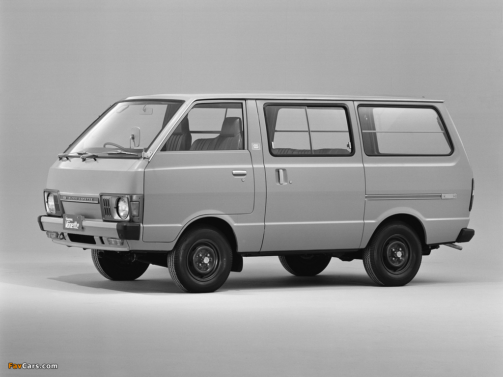 Pictures of Nissan Sunny Vanette Van (C120) 1978–85 (1024 x 768)