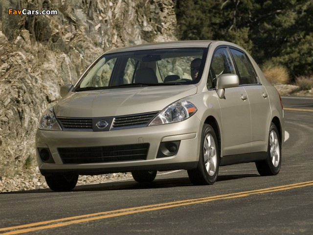 Images of Nissan Versa Sedan 2006–09 (640 x 480)